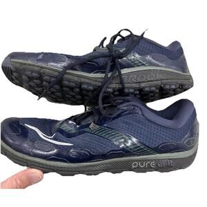 Brooks Pure Grit 5 Men’s Shoes 12 D Blue Trail Running